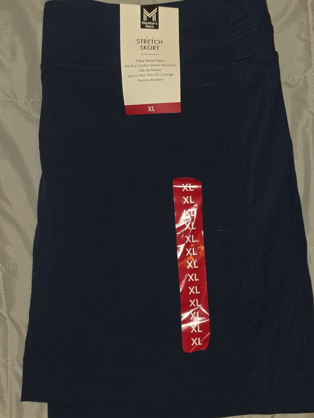 Member's Mark Navy Stretch Skort - Women's